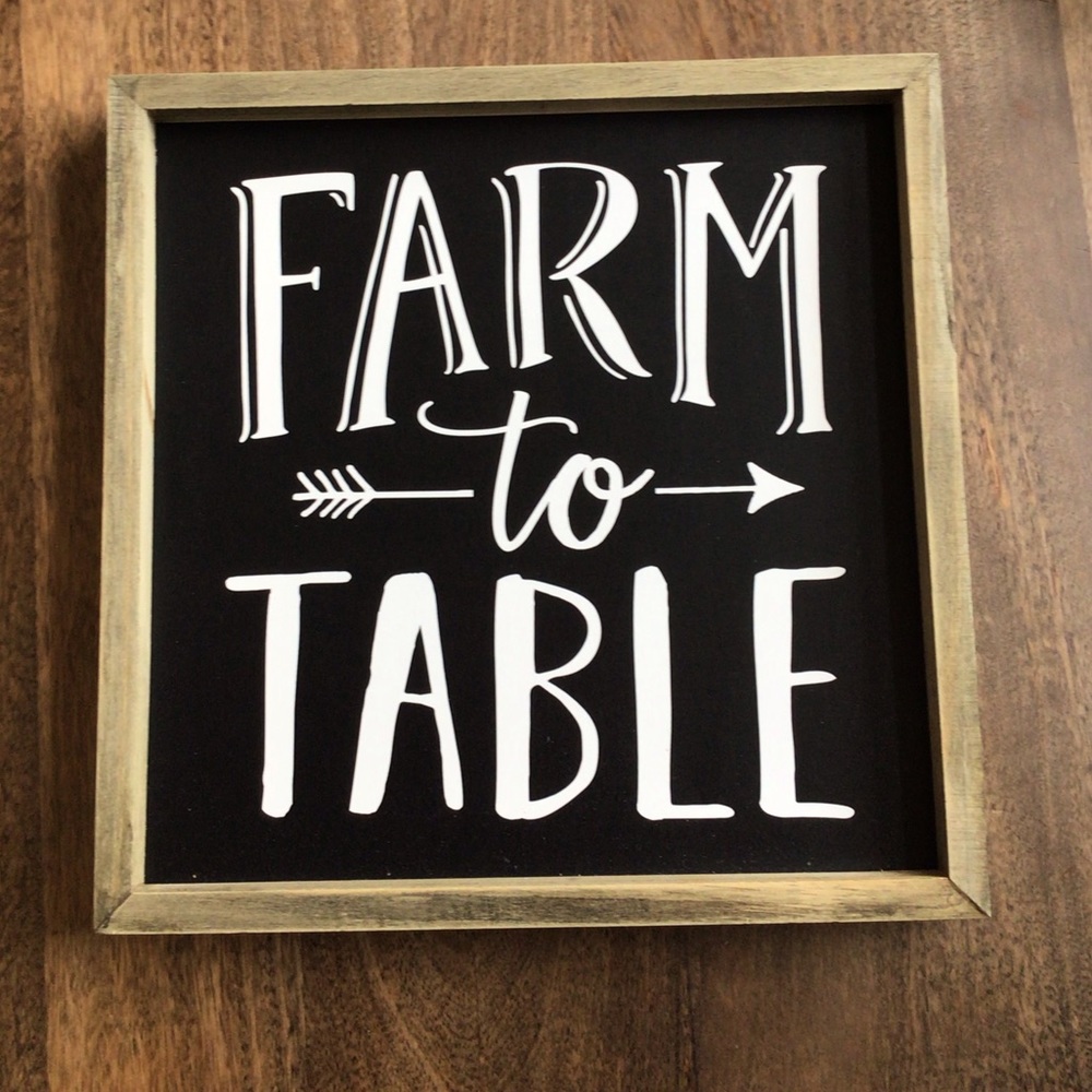 “Farm to Table” Decor